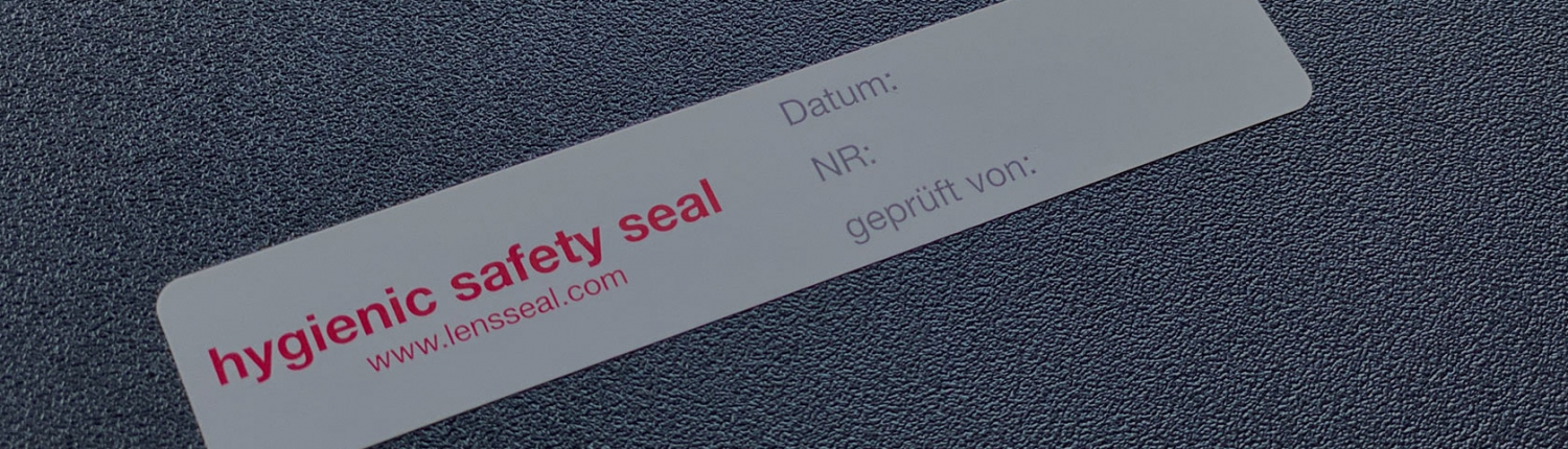 The LENS SEAL® hygienic safety seal