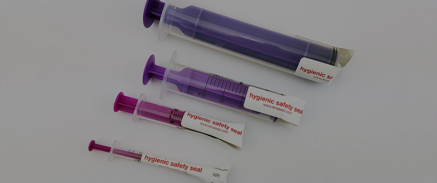 Das LENS SEAL® hygienic safety seal